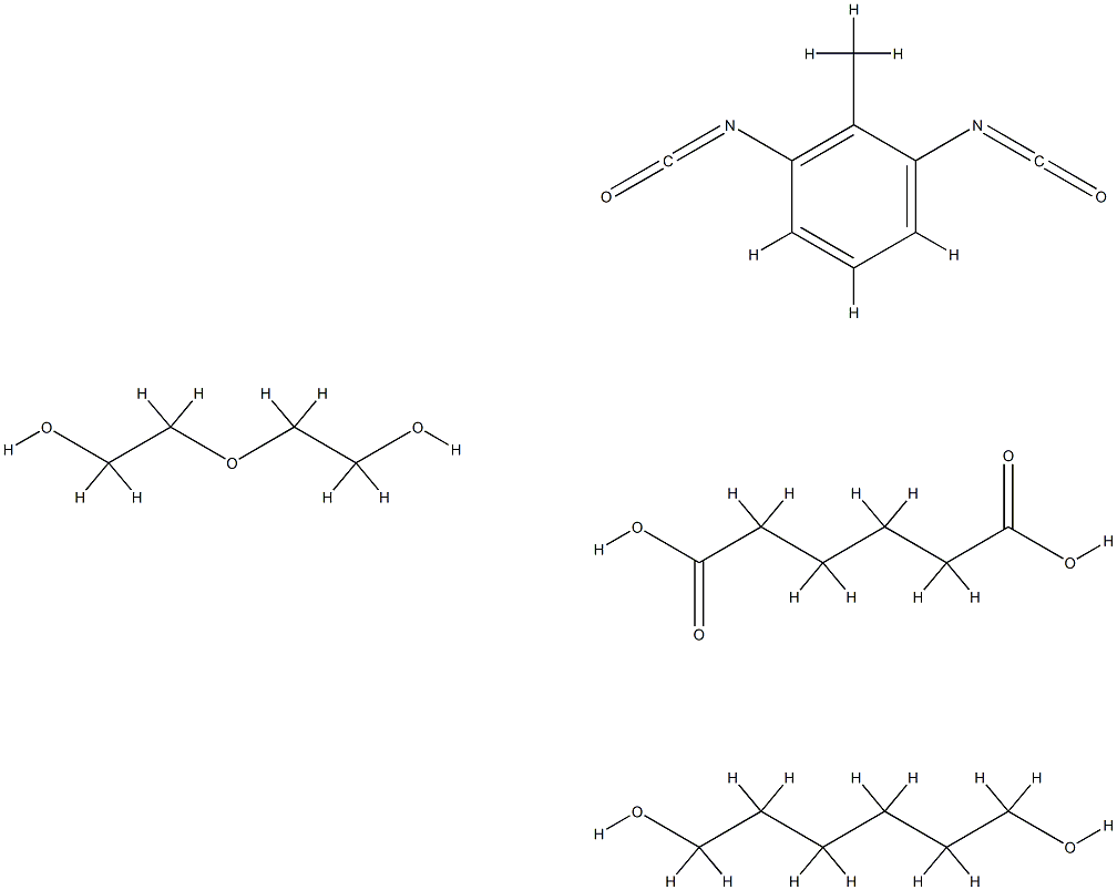 Hexanedioic acid, polymer with 1,3-diisocyanatomethylbenzene, 1,6-hexanediol and 2,2'-oxybis[ethanol]|