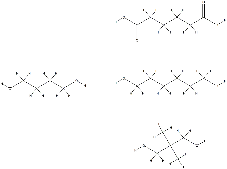 Hexanedioic acid, polymer with 1,4-butanediol, 2,2-dimethyl-1,3-propanediol and 1,6-hexanediol|己二酸与1,4-丁二醇、2,2-二甲基-1,3-丙二醇和1,6-己二醇的聚合物