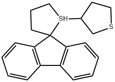9H-Fluorene-9-one (ethane-1,2-diyl)dithioacetal Structure