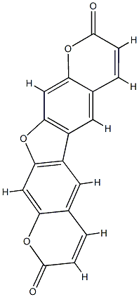 2H,9H-Furo[3,2-g:4,5-g']bis[1]benzopyran-2,9-dione|
