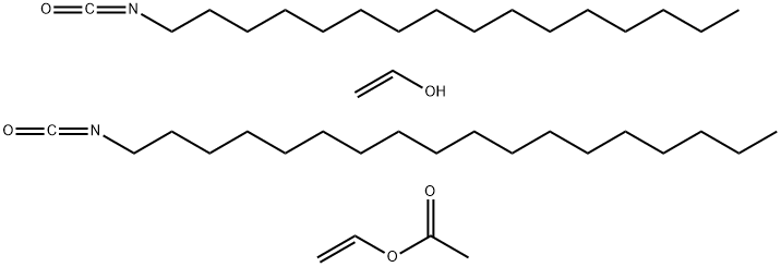 Acetic acid ethenyl ester, polymer with ethenol, reaction products with 1-isocyanatohexadecane and 1-isocyanatooctadecane|乙酸乙烯酯与乙烯醇的聚合物与1-异氰酸根合十六烷和1-异氰酸根合十八烷的反应产物