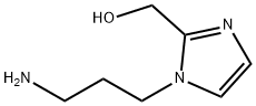 1H-Imidazole-2-methanol,1-(3-aminopropyl)-(9CI) Structure