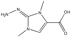 1H-Imidazole-4-carboxylicacid,2-hydrazono-2,3-dihydro-1,3-dimethyl-(9CI) Structure