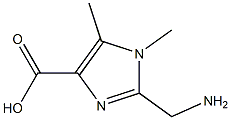 1H-Imidazole-4-carboxylicacid,2-(aminomethyl)-1,5-dimethyl-(9CI) Structure