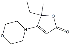 2(5H)-Furanone,5-ethyl-5-methyl-4-(4-morpholinyl)-(9CI)|