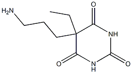 2,4,6(1H,3H,5H)-Pyrimidinetrione,5-(3-aminopropyl)-5-ethyl-(9CI)|