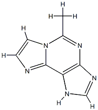 1H-Imidazo[2,1-i]purine,  5-methyl-  (9CI) Structure
