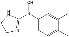 1H-Imidazol-2-amine,N-(3,4-dimethylphenyl)-4,5-dihydro-N-hydroxy-(9CI)|