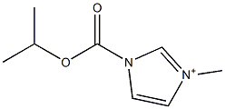 1H-Imidazolium,1-methyl-3-[(1-methylethoxy)carbonyl]-(9CI) Structure