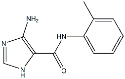 1H-Imidazole-4-carboxamide,5-amino-N-(2-methylphenyl)-(9CI) Structure
