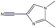 1H-Imidazole-4-carbonitrile,1,2-dimethyl-(9CI) Structure