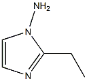 1H-Imidazol-1-amine,2-ethyl-(9CI) Structure