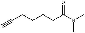 6-Heptynamide,N,N-dimethyl-(9CI) Structure