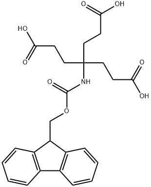 FMOC aminotriacid Structure