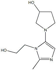 1H-Imidazole-1-ethanol,5-(3-hydroxy-1-pyrrolidinyl)-2-methyl-(9CI)|