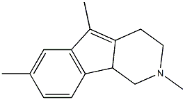 1H-Indeno[1,2-c]pyridine,2,3,4,9b-tetrahydro-2,5,7-trimethyl-(8CI)|