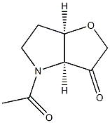 2H-Furo[3,2-b]pyrrol-3(3aH)-one,4-acetyltetrahydro-,(3aR,6aS)-rel-(9CI)|