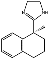 1H-Imidazole,4,5-dihydro-2-[(1S)-1,2,3,4-tetrahydro-1-methyl-1-naphthalenyl]-(9CI) Structure