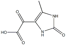 1H-Imidazole-4-acetic  acid,  2,3-dihydro-5-methyl--alpha-,2-dioxo- Structure
