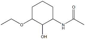 Acetamide, N-(3-ethoxy-2-hydroxycyclohexyl)- (6CI,7CI) Structure