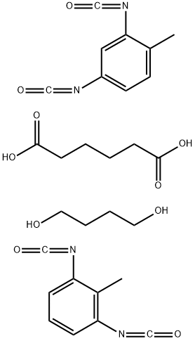 Hexanedioic acid, polymer with 1,4-butanediol, 1,3-diisocyanato-2-methylbenzene and 2,4-diisocyanato-1-methylbenzene|己二酸与1,4-丁二醇、2,4-二异氰酸根合甲苯及2,6-二异氰酸根合甲苯的聚合物