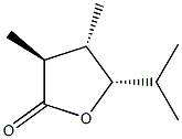 2(3H)-Furanone,dihydro-3,4-dimethyl-5-(1-methylethyl)-,(3alpha,4bta,5bta)-(9CI)|