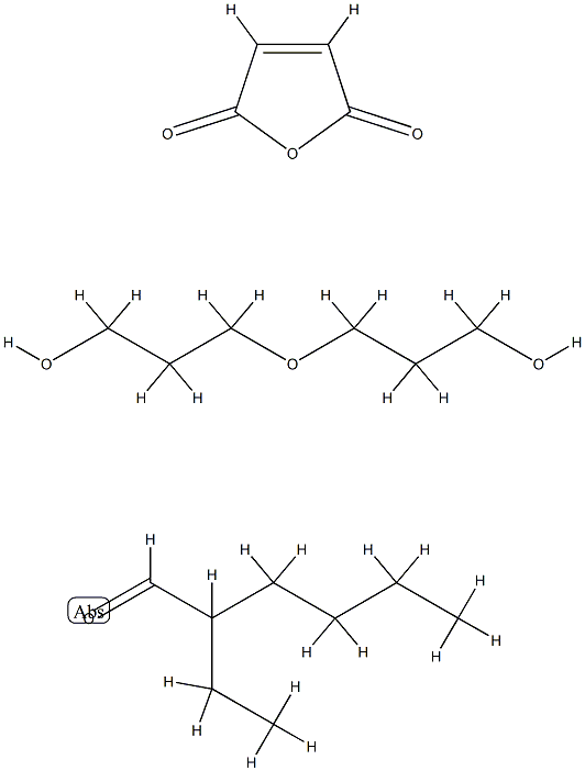 Hexanal, 2-ethyl-, polymer with 2,5-furandione and oxybis[propanol]|