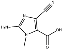 1H-Imidazole-5-carboxylicacid,2-amino-4-cyano-1-methyl-(9CI)|