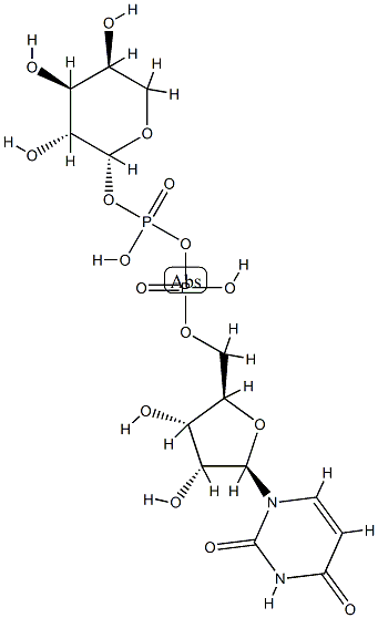 UDP-阿拉伯糖 结构式