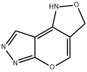 1H,3H-Pyrazolo[4,3:5,6]pyrano[4,3-c]isoxazole(9CI) Structure