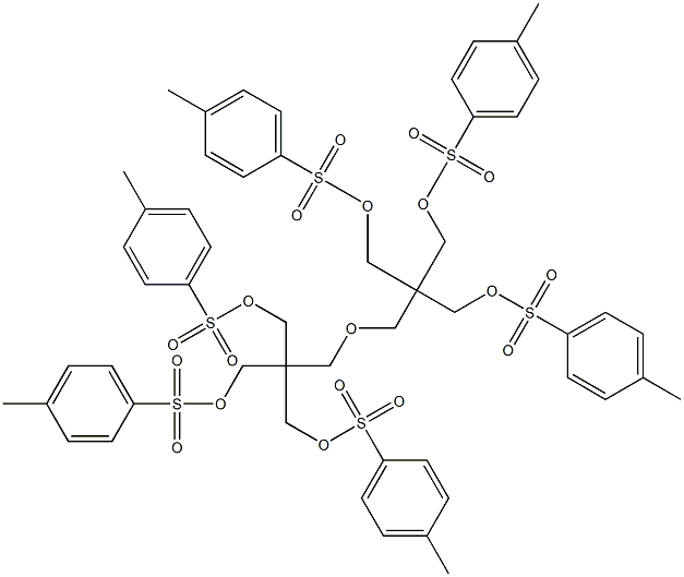 六溴甲苯磺酸双季戊四醇, 214144-11-3, 结构式
