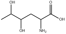 Hexonic  acid,  2-amino-2,3,6-trideoxy- Structure