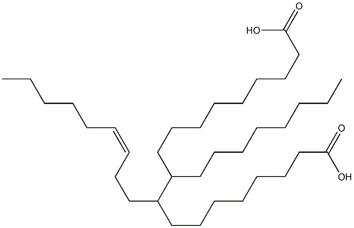 二量体酸 (ダイマ酸) 化学構造式