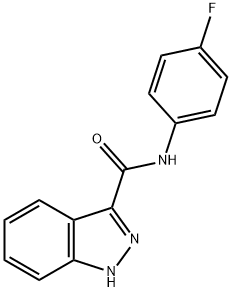 1H-Indazole-3-carboxamide,N-(4-fluorophenyl)-(9CI)|