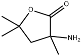 2(3H)-Furanone,3-aminodihydro-3,5,5-trimethyl-(9CI) Structure