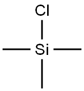 クロロトリメチルシラン 化学構造式