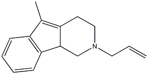 1H-Indeno[1,2-c]pyridine,2-allyl-2,3,4,9b-tetrahydro-5-methyl-(8CI)|