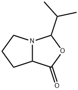 1H,3H-Pyrrolo[1,2-c]oxazol-1-one,tetrahydro-3-(1-methylethyl)-(9CI) Structure