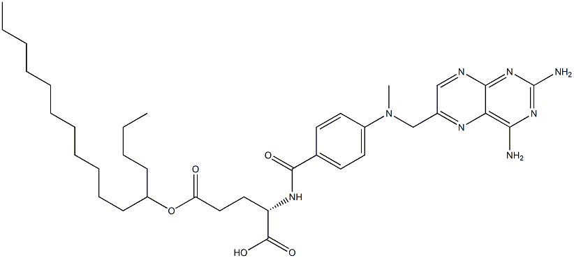5-hexadecyl methotrexate Structure