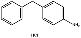 9H-fluoren-3-amine hydrochloride Structure