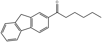 1-(9H-fluoren-2-yl)hexan-1-one Structure