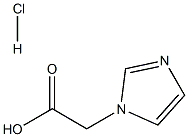 2-(1H-IMIDAZOL-1-YL)ACETIC ACID, HCL Structure