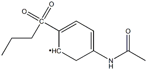 5-Acetamido-2-(1-oxo-butyryl)phenyl Structure