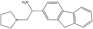 1-(9H-fluoren-2-yl)-2-(pyrrolidin-1-yl)ethan-1-amine