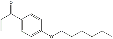 1-[4-(hexyloxy)phenyl]propan-1-one 结构式