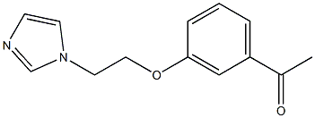 1-{3-[2-(1H-imidazol-1-yl)ethoxy]phenyl}ethan-1-one