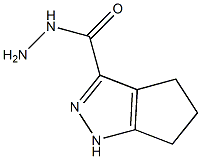 1H,4H,5H,6H-cyclopenta[c]pyrazole-3-carbohydrazide Structure