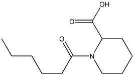 1-hexanoylpiperidine-2-carboxylic acid