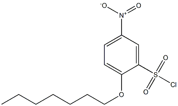 2-(heptyloxy)-5-nitrobenzene-1-sulfonyl chloride