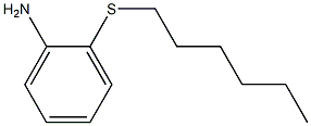 2-(hexylsulfanyl)aniline 结构式